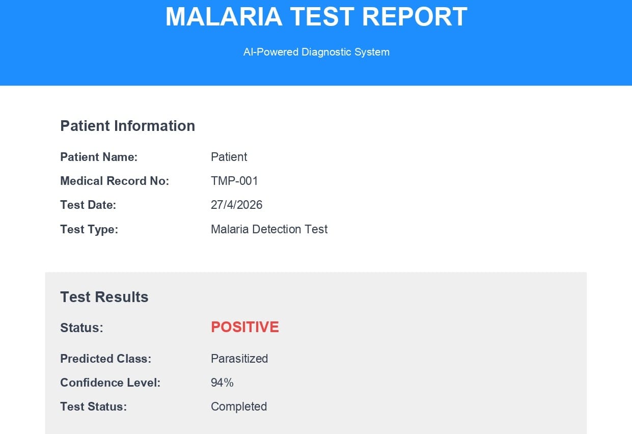 Malaria Detection System thumbnail 3